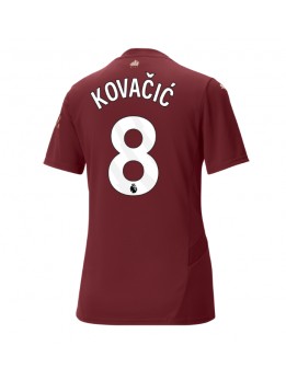 Manchester City Mateo Kovacic #8 Ausweichtrikot für Frauen 2024-25 Kurzarm